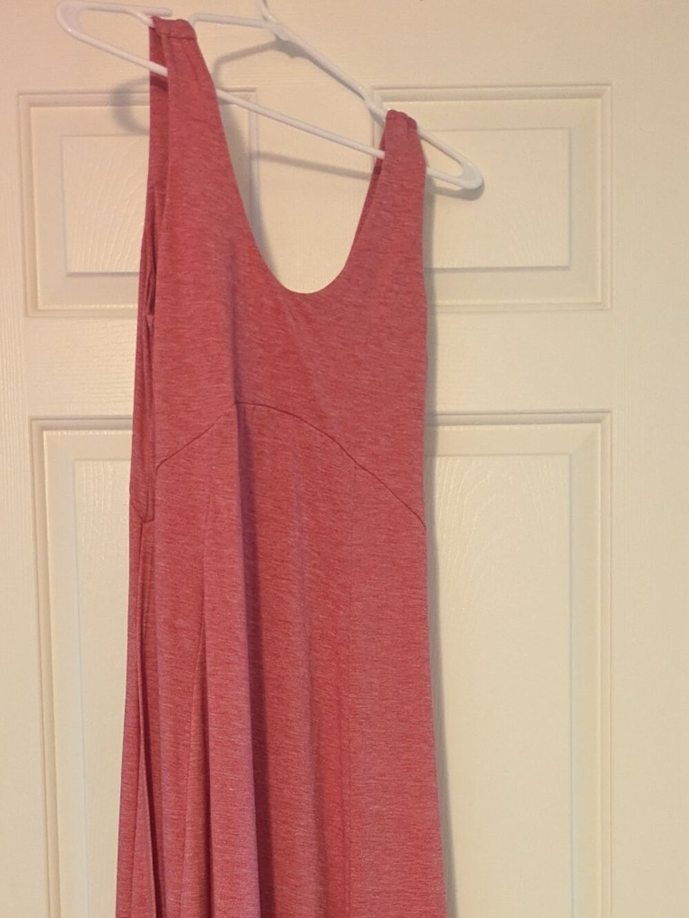 Halara U Neck Flowy Maxi Casual Tank Dress